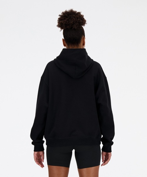 NEW BALANCE(ニューバランス)の「Athletics スウェットフーディ(パーカー・レディース・ブラック/アイボリー/ヘザーグレー・SMALL/MEDIUM/LARGE/X-LARGE)」の18枚目の写真