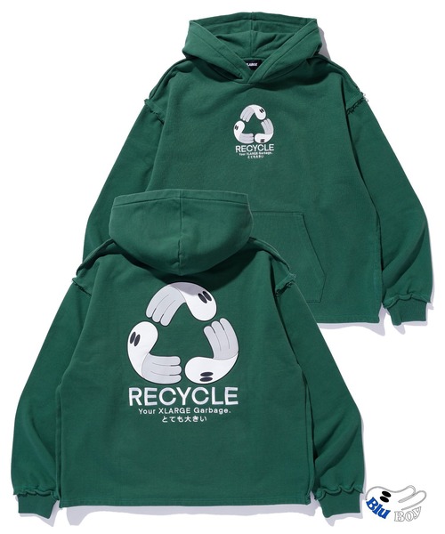 XLARGE×Blu Boy HOODED SWEATSHIRT（パーカー）｜XLARGE（エクストラ