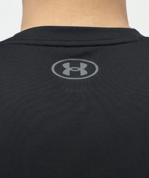 UNDER ARMOUR（アンダーアーマー）の「【別注】アンダーアーマー  UAテック ワードマーク スリーブレス シャツ 限定コラボ（Tシャツ/カットソー・メンズ・ブラック/オレンジ/ホワイト・S/M/L/LL/3L）」の11枚目の写真