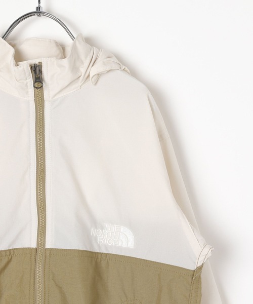THE NORTH FACE（ザノースフェイス）の「【THE NORTH FACE(ザ・ノース・フェイス)】コンパクトジャケット(KIDS)（ブルゾン・キッズ・アイボリー/ネイビー/パープル/グリーン・130cm/140cm/150cm/160cm）」の7枚目の写真