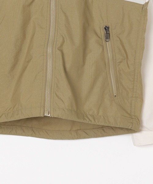 THE NORTH FACE（ザノースフェイス）の「【THE NORTH FACE(ザ・ノース・フェイス)】コンパクトジャケット(KIDS)（ブルゾン・キッズ・アイボリー/ネイビー/パープル/グリーン・130cm/140cm/150cm/160cm）」の5枚目の写真