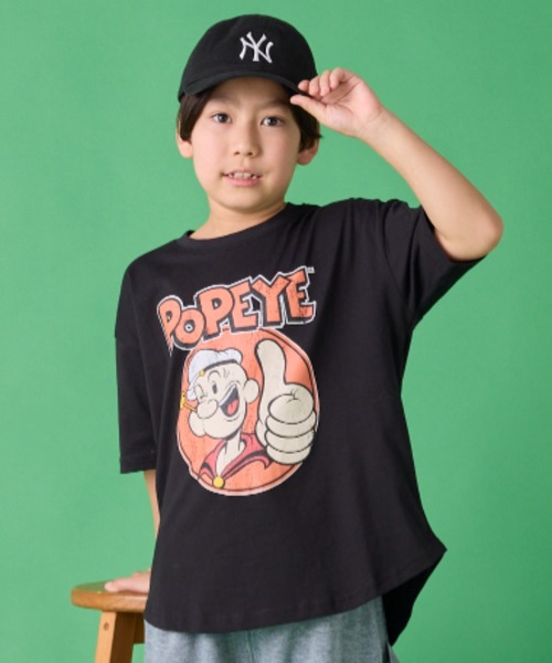セール】POPEYE オーバーサイズプリントTEE（Tシャツ/カットソー