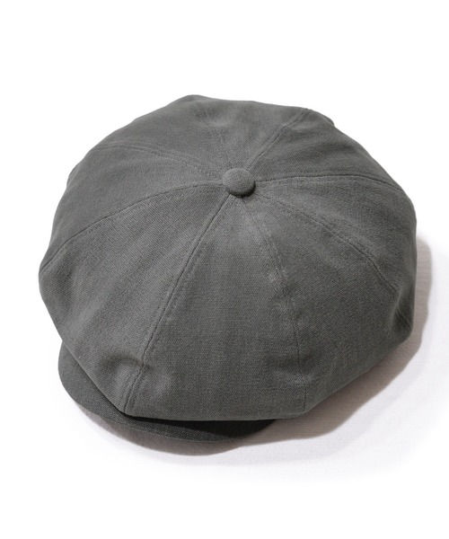 ANCHOR（アンカー）の「QUARTER GALLERY　ダックキャスケット（キャスケット・メンズ・チャコールグレー/ブラック・FREE）」の2枚目の写真