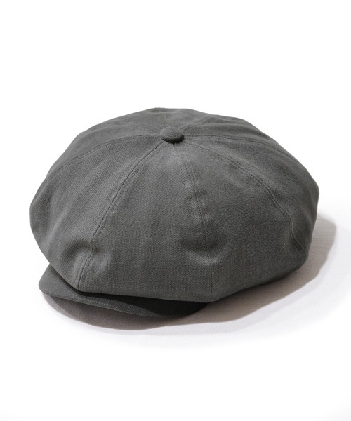 ANCHOR（アンカー）の「QUARTER GALLERY　ダックキャスケット（キャスケット・メンズ・チャコールグレー/ブラック・FREE）」の9枚目の写真