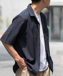 セットアップ」に該当するシャツ/ブラウス（ブルー・ネイビー