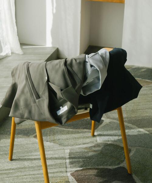 URBAN RESEARCH ROSSO MEN（アーバンリサーチロッソメン）の「『WEB限定』『セットアップ対応』パナマ風オープンカラー半袖シャツ（シャツ/ブラウス・メンズ・ネイビー/モカ/ホワイト/ブラック/グレー系その他・LARGE/MEDIUM）」の21枚目の写真