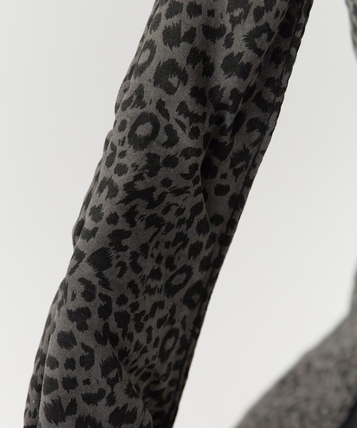 ROOPTOKYO(ループトウキョウ)の「Leopard print handbag / レオパード柄 ハンドバッグ(ショルダーバッグ・メンズ・ブラック/アイボリー/ベージュ・FREE)」の15枚目の写真