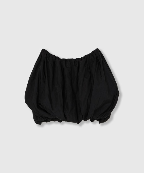THINGS THAT MATTER（シングス ザット マター）の「NYLON TAFFETA BALLOON BLOUSON / ナイロンタフタバルーンブルゾン（ブルゾン・レディース・イエロー/ボルドー/ブラック・FREE）」の6枚目の写真