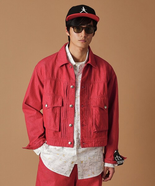 GW値引　タケオキクチ　40ct&525　デニム　ブルゾン　シャツジャケ 525DENIM ワークジャケット（デニムジャケット） | 40CARATS&525