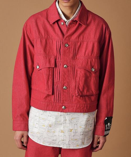 GW値引　タケオキクチ　40ct&525　デニム　ブルゾン　シャツジャケ 525DENIM ワークジャケット（デニムジャケット） | 40CARATS&525