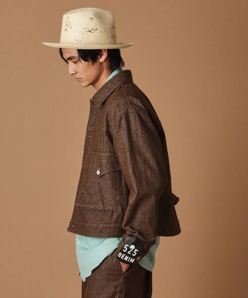 セール】525DENIM カラーデニムジャケット（デニムジャケット
