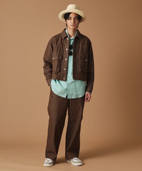 セール】525DENIM カラーデニムジャケット（デニムジャケット
