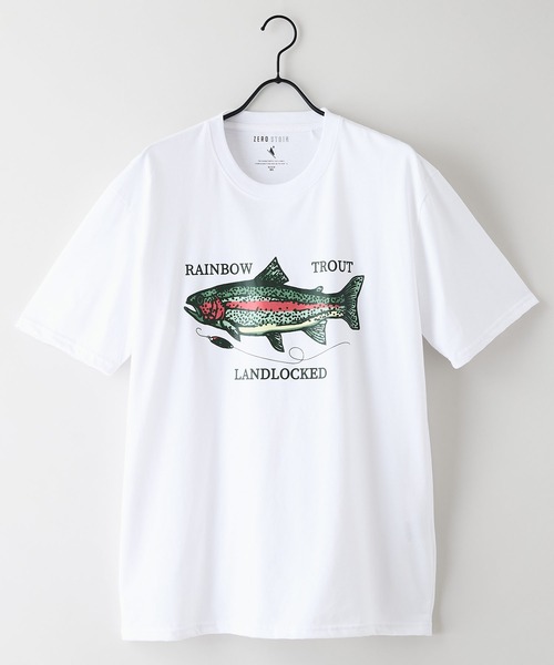 LB/S (エルビーエス)の「【汗染みの目立ちにくいTシャツ ZEROSTAIN/ゼロステイン】プリントTシャツ 防汚 UVカット ワーゲンバスライク フィッシング 釣り トラウト(Tシャツ/カットソー・メンズ・ホワイト系その他2/ブルー系その他/ベージュ系その他/ブルー系その他2・LARGE/MEDIUM/X-LARGE)」の9枚目の写真