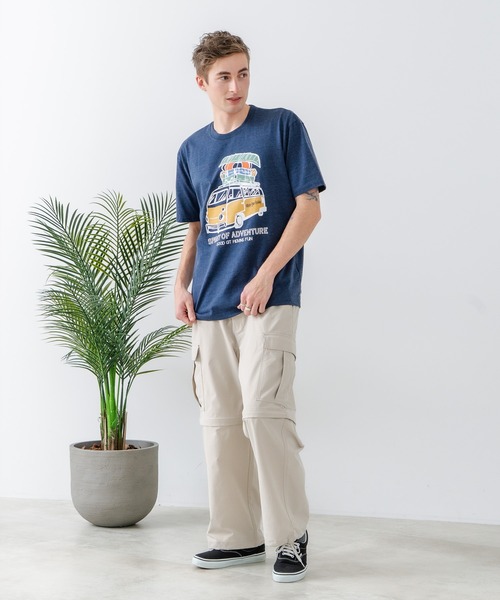LB/S (エルビーエス)の「【汗染みの目立ちにくいTシャツ ZEROSTAIN/ゼロステイン】プリントTシャツ 防汚 UVカット ワーゲンバスライク フィッシング 釣り トラウト(Tシャツ/カットソー・メンズ・ホワイト系その他2/ブルー系その他/ベージュ系その他/ブルー系その他2・LARGE/MEDIUM/X-LARGE)」の19枚目の写真
