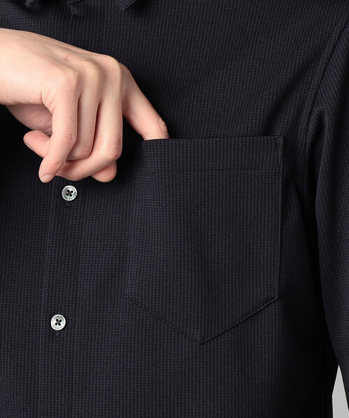 COMME CA MEN(コムサメン)の「キーボードシャツ(シャツ/ブラウス・メンズ・ライトグレー/ネイビー・L/M/S)」の16枚目の写真