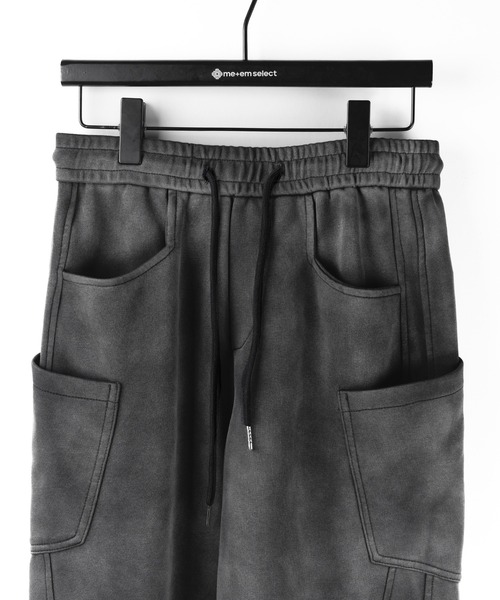 me+em select(ミームセレクト)の「グラデーションブラックヴィンテージスウェットパンツ / gradation black vintage sweatpants(スウェットパンツ・レディース・ブラック・FREE)」の17枚目の写真