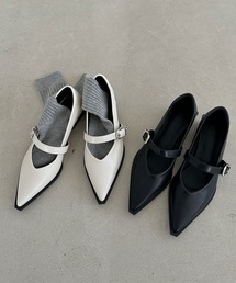 CERCA（チェルカ）の「【 MEMECLE / メメクル 】ポインテッドトゥ メリージェーン　パンプス（パンプス）」