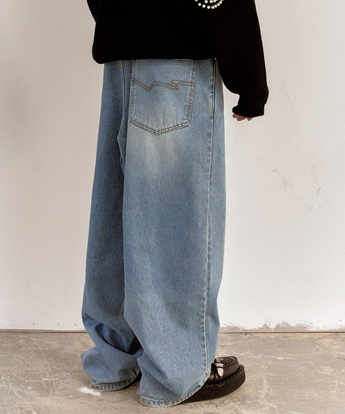 LIBERE リベーレ / BAGGY DENIM PANTS バギーデニムパンツ / 251307 