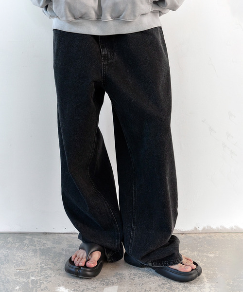 LIBERE リベーレ / BAGGY DENIM PANTS バギーデニムパンツ / 251307