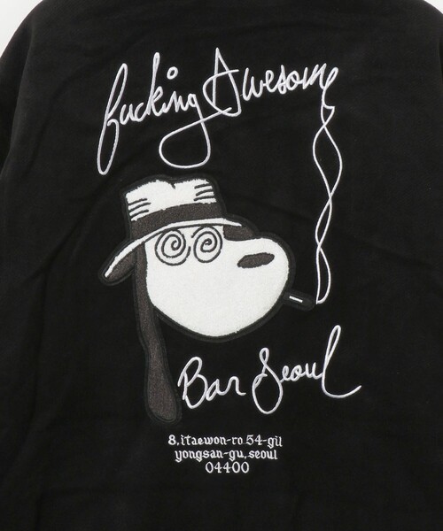 FUCKING AWESOME(ファッキングオーサム)の「<FUCKING AWESOME> Korea Bar Varsity Jacket/ブルゾン(スタジャン・メンズ・ブラック・M/L)」の8枚目の写真
