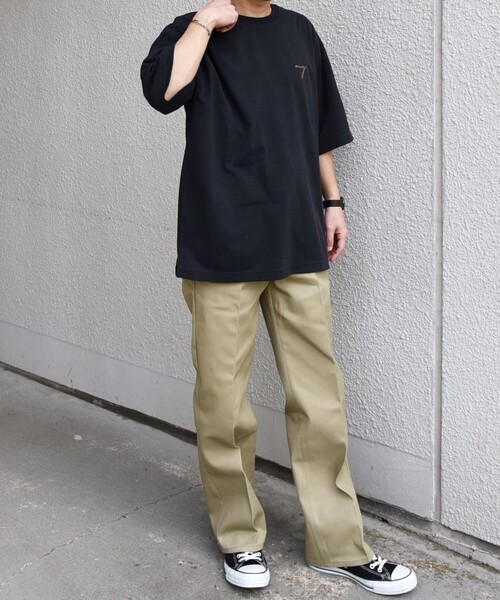 SHIPS any（シップス エニィ）の「SHIPS any:〈撥水加工〉Teflon EcoElite(TM) 刺繍 バックプリント ロゴ Tシャツ◇（Tシャツ/カットソー・メンズ・ダークグレー/オリーブ/ライトホワイト/ブラック・MEDIUM/LARGE/X-LARGE）」の19枚目の写真