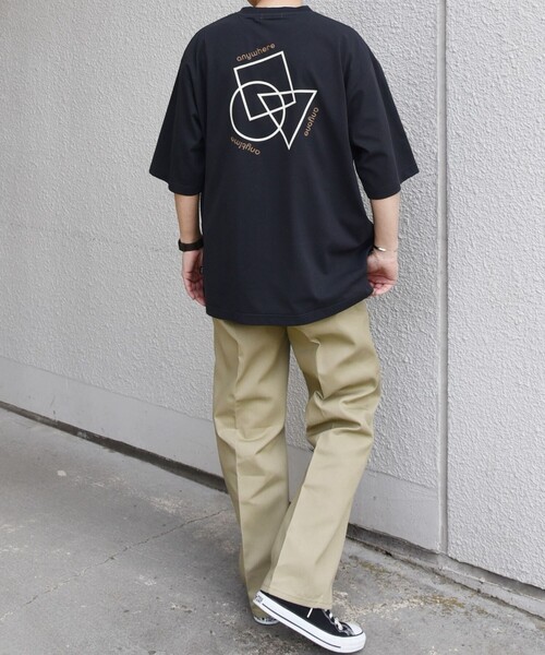SHIPS any（シップス エニィ）の「SHIPS any:〈撥水加工〉Teflon EcoElite(TM) 刺繍 バックプリント ロゴ Tシャツ◇（Tシャツ/カットソー・メンズ・ダークグレー/オリーブ/ライトホワイト/ブラック・MEDIUM/LARGE/X-LARGE）」の20枚目の写真