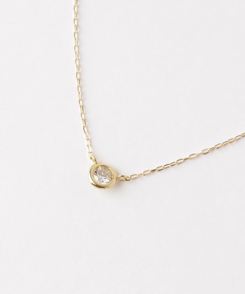 URBAN RESEARCH(アーバンリサーチ)の「decor『デコール』 18K Dia Necklace0.1ct(ネックレス・レディース・ゴールド・-)」の5枚目の写真