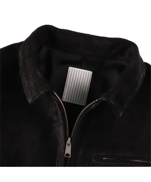 S.F.C（エスエフシー）の「S.F.C SFC SUEDE CRAFT JACKET SFCFW24J01（その他アウター・メンズ・ブラック・X-LARGE/LARGE）」の3枚目の写真