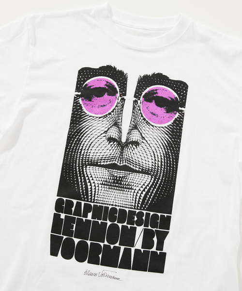 JOURNAL STANDARD relume（ジャーナルスタンダード　レリューム）の「Klaus Voormann / クラウス・フォアマン別注 プリントTシャツ（Tシャツ/カットソー・メンズ・ブラック系その他/ブラック/ホワイト/ホワイト系その他/ブラックミックス・MEDIUM/LARGE）」の10枚目の写真