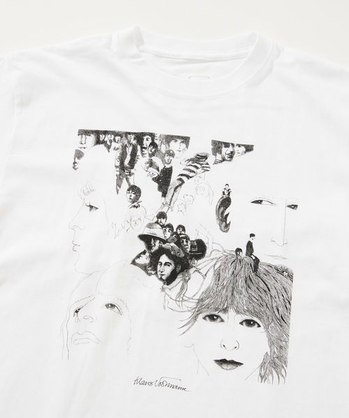 JOURNAL STANDARD relume（ジャーナルスタンダード　レリューム）の「Klaus Voormann / クラウス・フォアマン別注 プリントTシャツ（Tシャツ/カットソー・メンズ・ブラック系その他/ブラック/ホワイト/ホワイト系その他/ブラックミックス・MEDIUM/LARGE）」の11枚目の写真