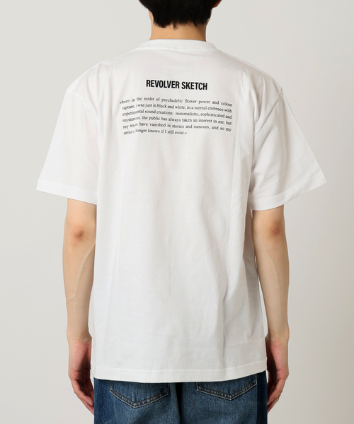 JOURNAL STANDARD relume（ジャーナルスタンダード　レリューム）の「Klaus Voormann / クラウス・フォアマン別注 プリントTシャツ（Tシャツ/カットソー・メンズ・ブラック系その他/ブラック/ホワイト/ホワイト系その他/ブラックミックス・MEDIUM/LARGE）」の16枚目の写真