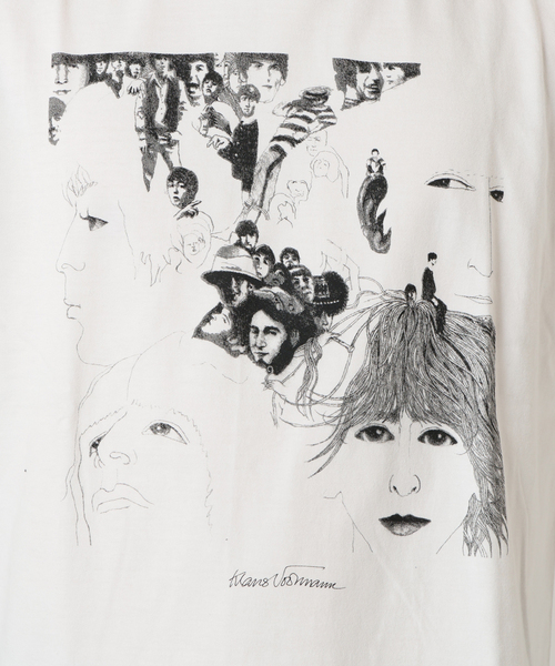JOURNAL STANDARD relume（ジャーナルスタンダード　レリューム）の「Klaus Voormann / クラウス・フォアマン別注 プリントTシャツ（Tシャツ/カットソー・メンズ・ブラック系その他/ブラック/ホワイト/ホワイト系その他/ブラックミックス・MEDIUM/LARGE）」の19枚目の写真