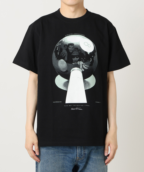JOURNAL STANDARD relume（ジャーナルスタンダード　レリューム）の「Klaus Voormann / クラウス・フォアマン別注 プリントTシャツ（Tシャツ/カットソー・メンズ・ブラック系その他/ブラック/ホワイト/ホワイト系その他/ブラックミックス・MEDIUM/LARGE）」の21枚目の写真