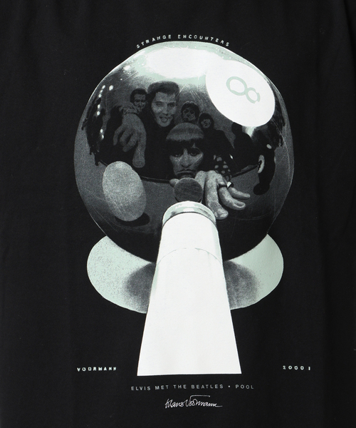JOURNAL STANDARD relume（ジャーナルスタンダード　レリューム）の「Klaus Voormann / クラウス・フォアマン別注 プリントTシャツ（Tシャツ/カットソー・メンズ・ブラック系その他/ブラック/ホワイト/ホワイト系その他/ブラックミックス・MEDIUM/LARGE）」の22枚目の写真