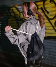 A'gem（エージェム）の「A'GEM/9 × .kom 『A'gem/エージェム』 リメイクバッグ（バックパック/リュック）」