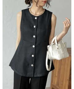 INSCRIRE/アンスクリア】シープレザージレ（ベスト）｜INSCRIRE