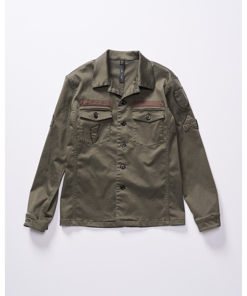 wjk（ダヴルジェイケイ）の「OG-107　shirt（シャツ/ブラウス・メンズ・ブラック/カーキ・SMALL/MEDIUM/LARGE/X-LARGE）」の14枚目の写真