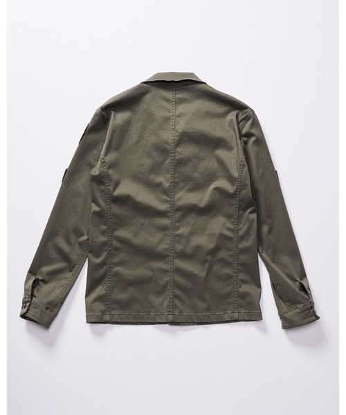 wjk（ダヴルジェイケイ）の「OG-107　shirt（シャツ/ブラウス・メンズ・ブラック/カーキ・SMALL/MEDIUM/LARGE/X-LARGE）」の15枚目の写真