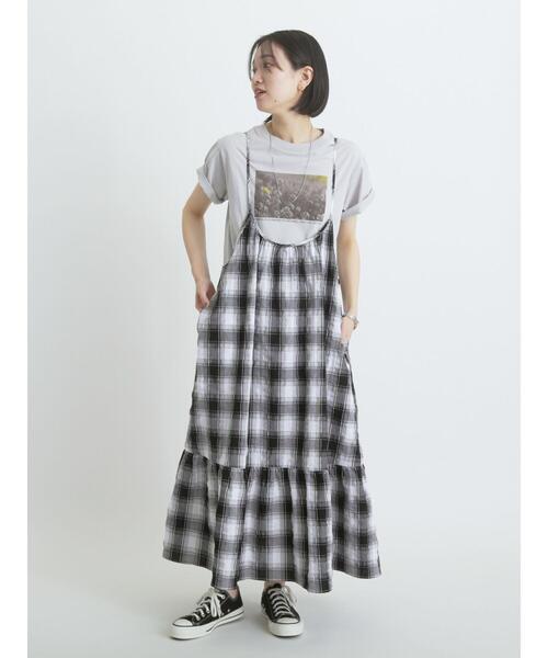 sm2rhythm（サマンサモスモスリズム）の「フォトプリントTシャツ(フラワー)（Tシャツ/カットソー・レディース・シルバーグレー/オフホワイト・F）」の10枚目の写真