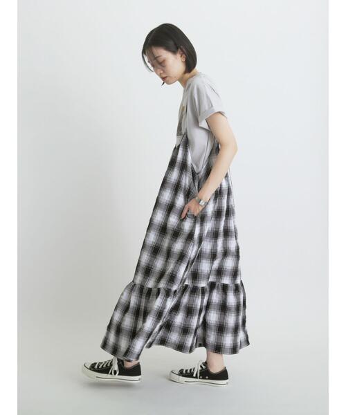 sm2rhythm（サマンサモスモスリズム）の「フォトプリントTシャツ(フラワー)（Tシャツ/カットソー・レディース・シルバーグレー/オフホワイト・F）」の11枚目の写真