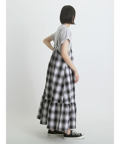 sm2rhythm（サマンサモスモスリズム）の「フォトプリントTシャツ(フラワー)（Tシャツ/カットソー・レディース・シルバーグレー/オフホワイト・F）」の14枚目の写真