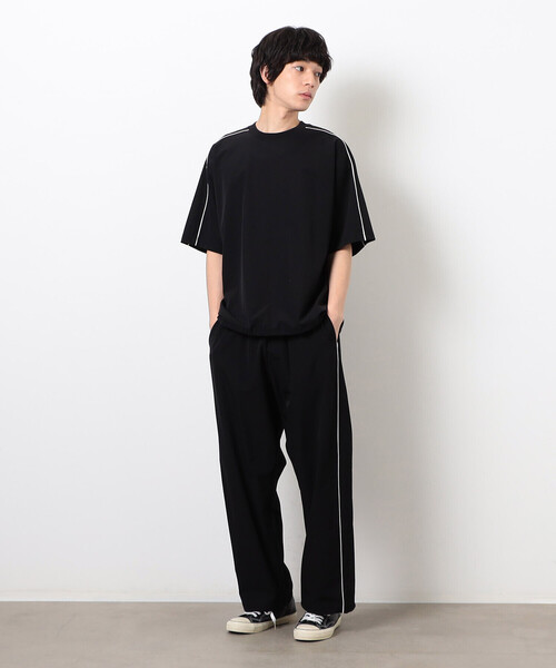 Purple&Yellow(パープルアンドイエロー)の「ナイロンストレッチトラックパンツ(その他パンツ・メンズ・レッド/ブラック・X-SMALL/LARGE/MEDIUM/SMALL)」の4枚目の写真