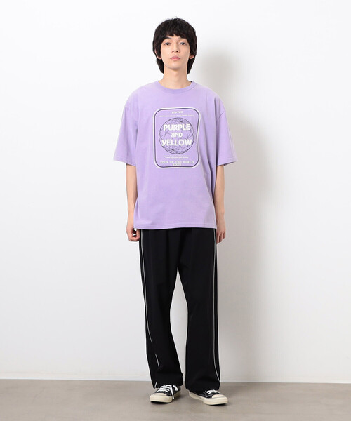 Purple&Yellow(パープルアンドイエロー)の「ナイロンストレッチトラックパンツ(その他パンツ・メンズ・レッド/ブラック・X-SMALL/LARGE/MEDIUM/SMALL)」の8枚目の写真