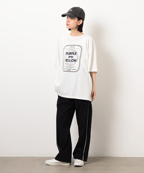 Purple&Yellow(パープルアンドイエロー)の「ナイロンストレッチトラックパンツ(その他パンツ・メンズ・レッド/ブラック・X-SMALL/LARGE/MEDIUM/SMALL)」の15枚目の写真