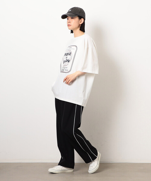 Purple&Yellow(パープルアンドイエロー)の「ナイロンストレッチトラックパンツ(その他パンツ・メンズ・レッド/ブラック・X-SMALL/LARGE/MEDIUM/SMALL)」の16枚目の写真