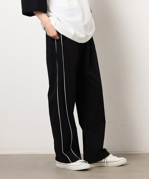 Purple&Yellow(パープルアンドイエロー)の「ナイロンストレッチトラックパンツ(その他パンツ・メンズ・レッド/ブラック・X-SMALL/LARGE/MEDIUM/SMALL)」の19枚目の写真