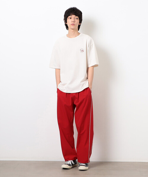 Purple&Yellow(パープルアンドイエロー)の「ナイロンストレッチトラックパンツ(その他パンツ・メンズ・レッド/ブラック・X-SMALL/LARGE/MEDIUM/SMALL)」の20枚目の写真