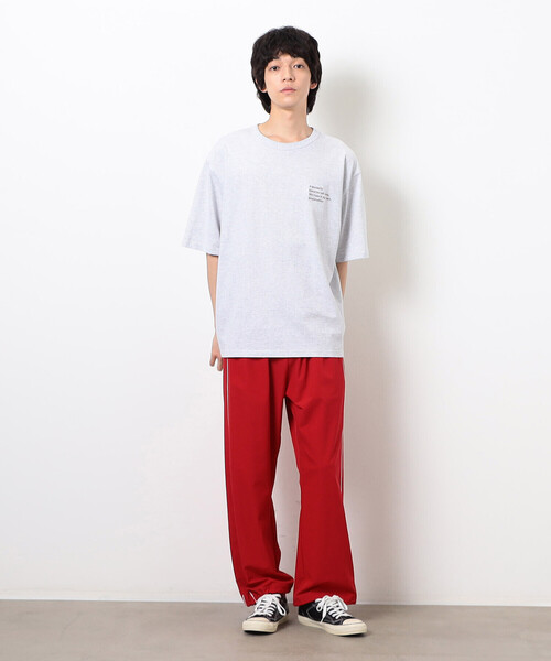 Purple&Yellow(パープルアンドイエロー)の「ナイロンストレッチトラックパンツ(その他パンツ・メンズ・レッド/ブラック・X-SMALL/LARGE/MEDIUM/SMALL)」の21枚目の写真