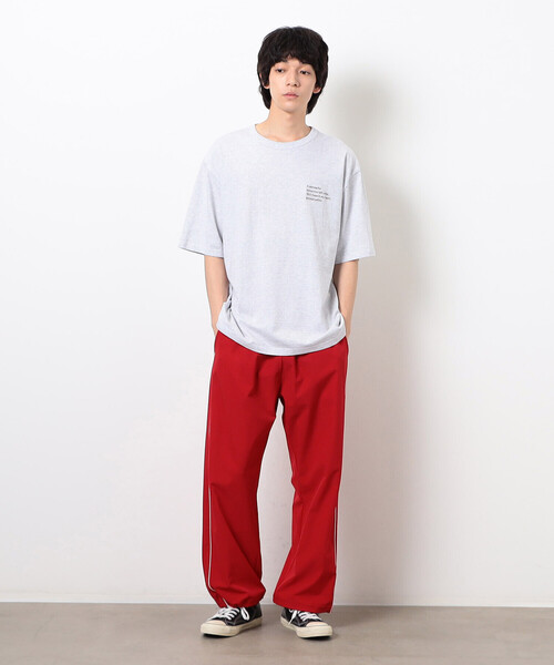 Purple&Yellow(パープルアンドイエロー)の「ナイロンストレッチトラックパンツ(その他パンツ・メンズ・レッド/ブラック・X-SMALL/LARGE/MEDIUM/SMALL)」の22枚目の写真