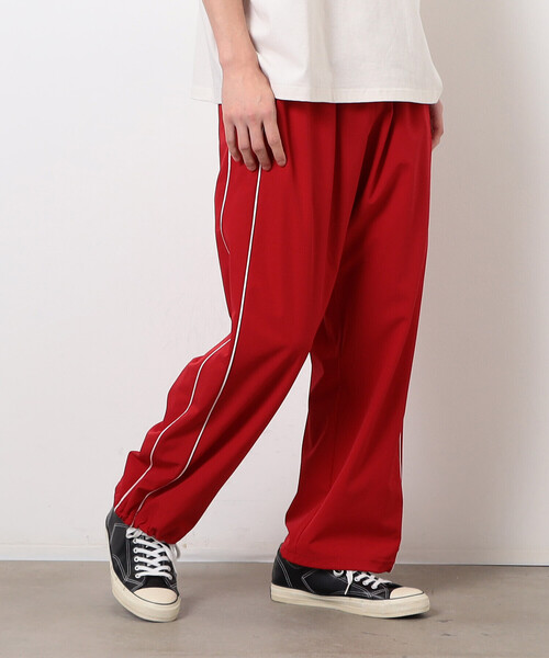 Purple&Yellow（パープルアンドイエロー）の「ナイロンストレッチトラックパンツ（その他パンツ・メンズ・レッド/ブラック・X-SMALL/LARGE/MEDIUM/SMALL）」の18枚目の写真